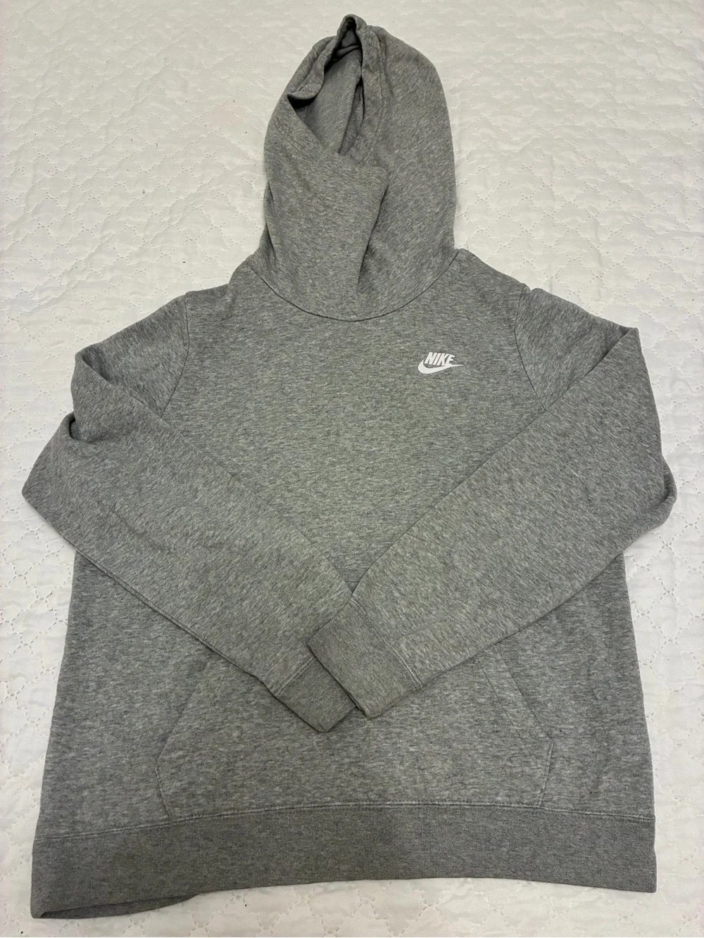 Nikes Sportswear Women’s Funnel/Cowl Neck Hoodie. Size Medium.